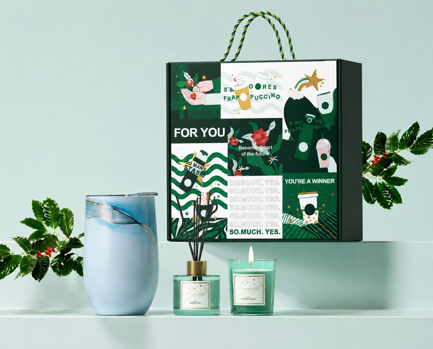 Blue Wave Coffee & Scent Gift Set