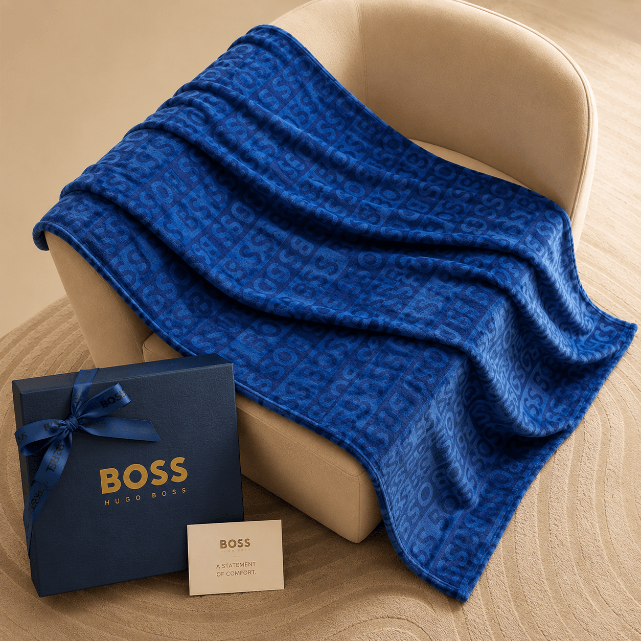 Premium Monogram Blanket